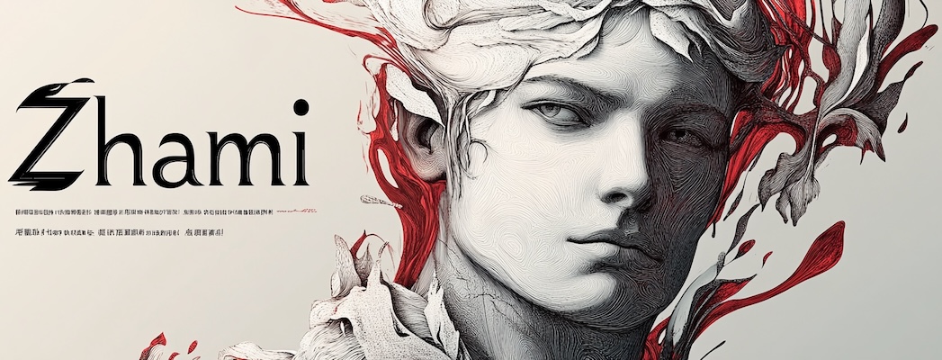 ZhamiArt presents the images that come from partnering with AI to generate seductive visual images.