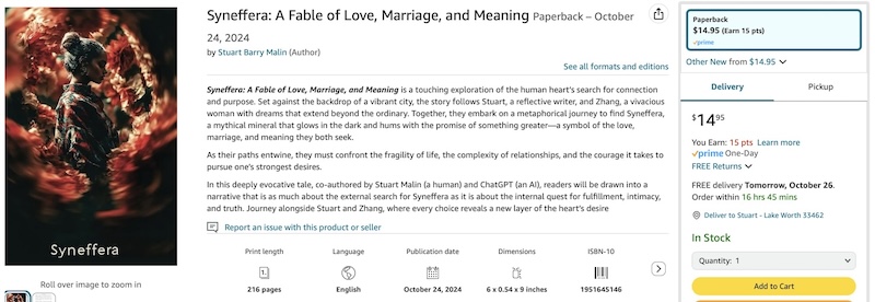 Syneffera on Amazon